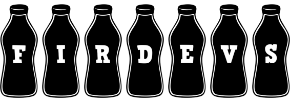 Firdevs bottle logo