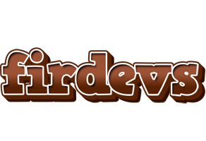 Firdevs brownie logo