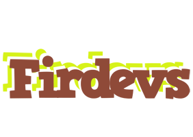 Firdevs caffeebar logo