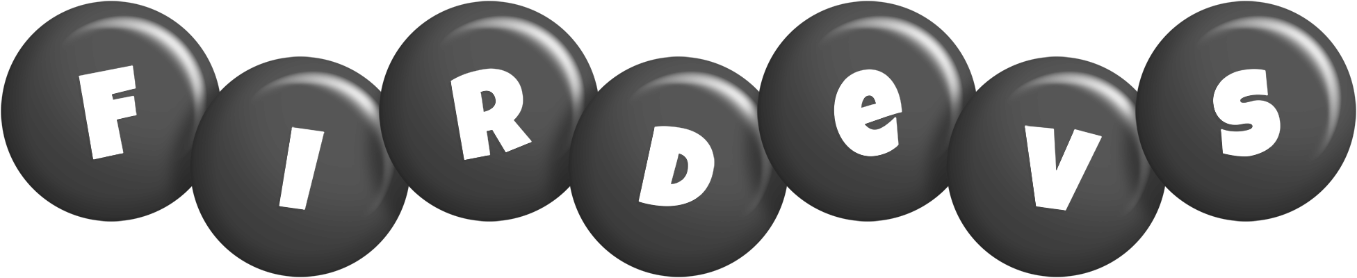 Firdevs candy-black logo