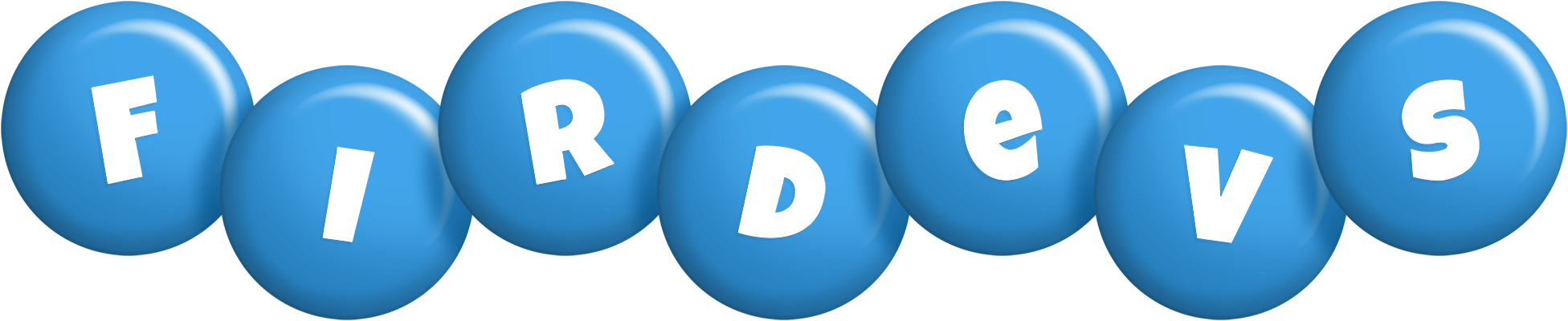 Firdevs candy-blue logo