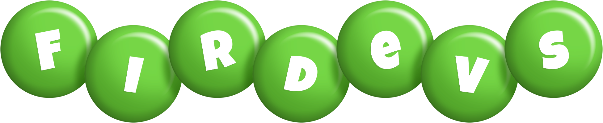 Firdevs candy-green logo