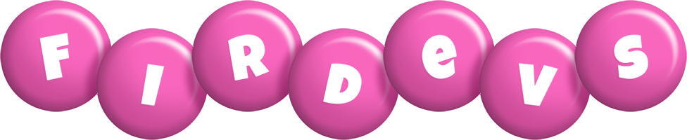 Firdevs candy-pink logo