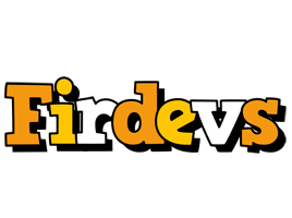 Firdevs cartoon logo