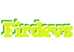 Firdevs citrus logo