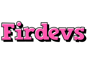 Firdevs girlish logo