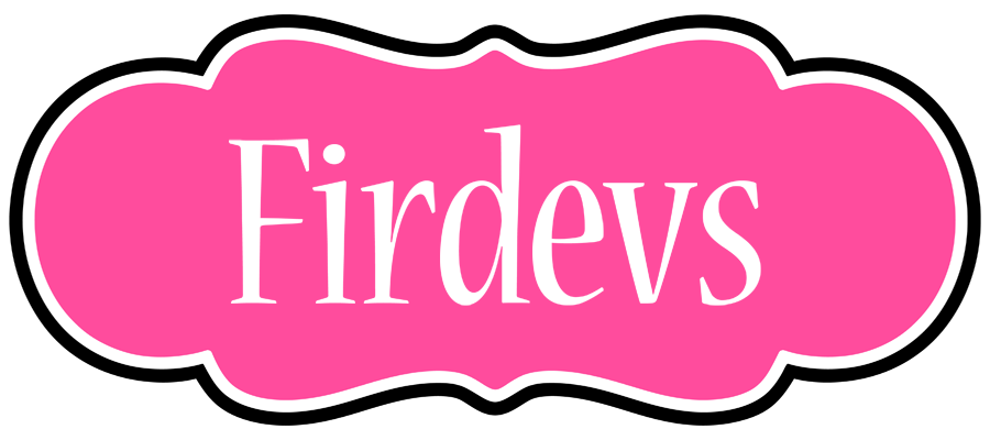 Firdevs invitation logo