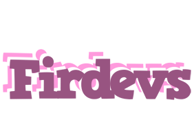 Firdevs relaxing logo