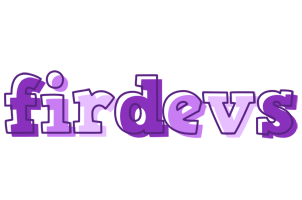 Firdevs sensual logo