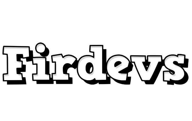 Firdevs snowing logo