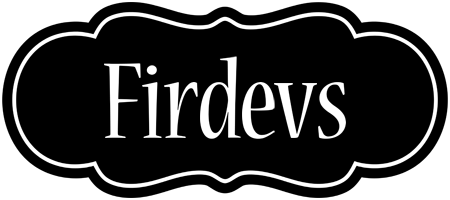 Firdevs welcome logo