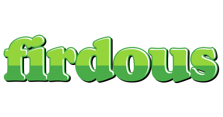 Firdous apple logo