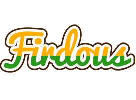 Firdous banana logo