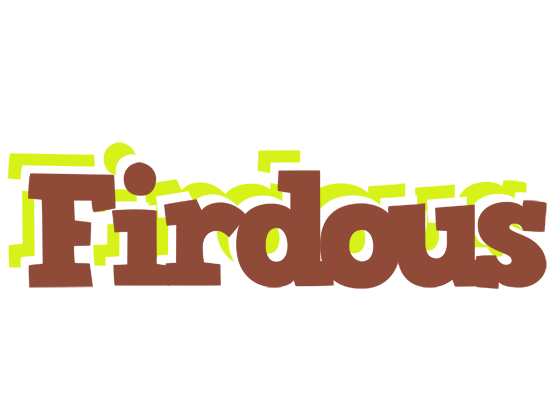 Firdous caffeebar logo