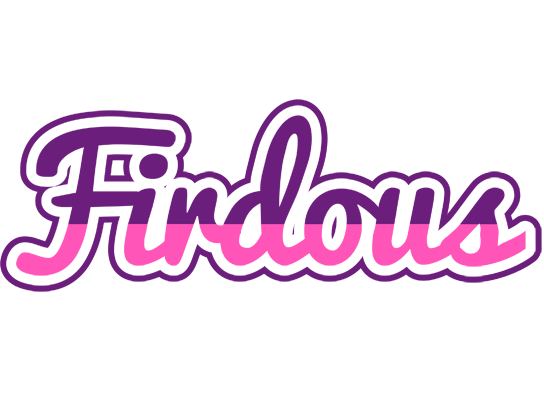 Firdous cheerful logo