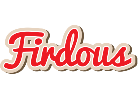 Firdous chocolate logo