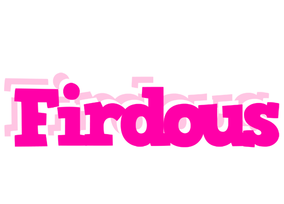 Firdous dancing logo