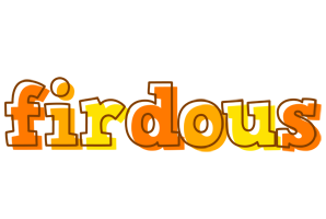 Firdous desert logo