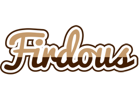 Firdous exclusive logo