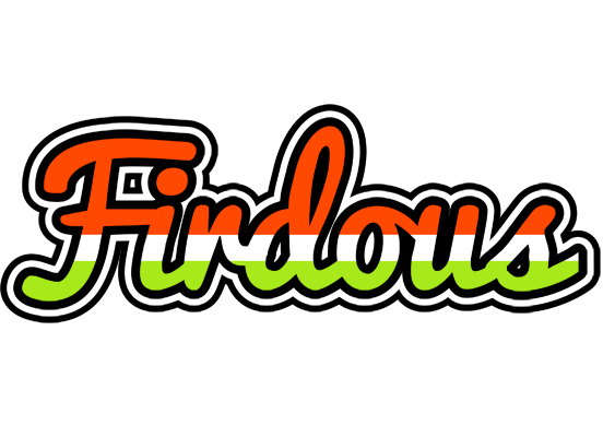 Firdous exotic logo