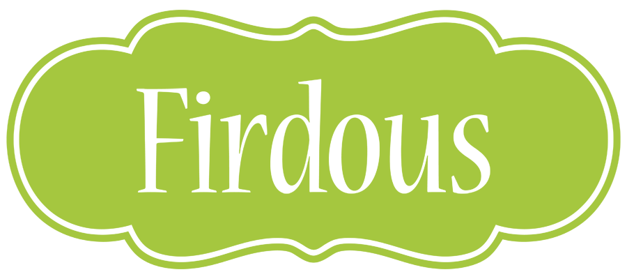 Firdous family logo