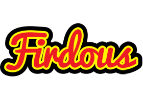 Firdous fireman logo