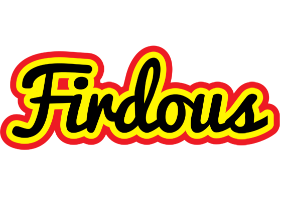 Firdous flaming logo