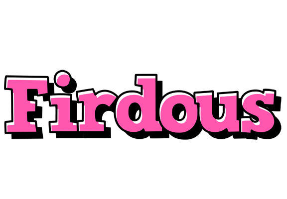Firdous girlish logo