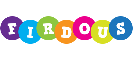 Firdous happy logo