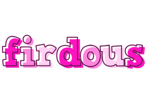 Firdous hello logo