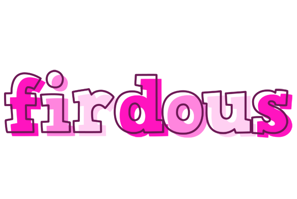 Firdous hello logo
