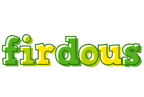 Firdous juice logo