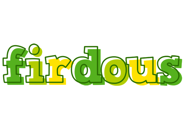 Firdous juice logo