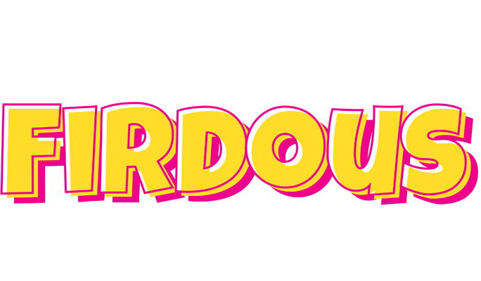 Firdous kaboom logo