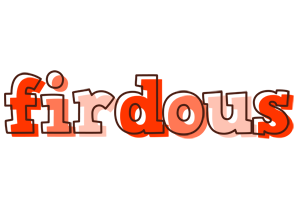 Firdous paint logo