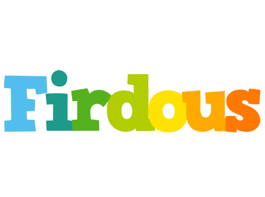 Firdous rainbows logo