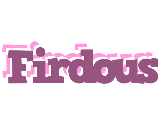 Firdous relaxing logo