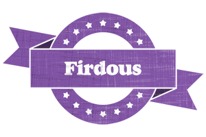 Firdous royal logo