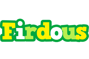 Firdous soccer logo