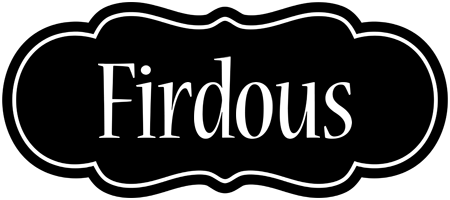 Firdous welcome logo