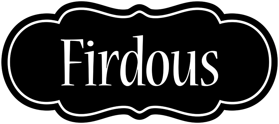 Firdous welcome logo