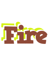 Fire caffeebar logo