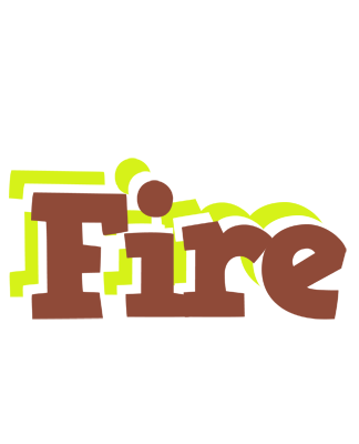 Fire caffeebar logo