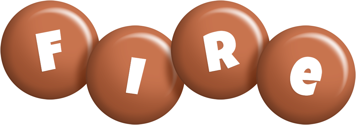 Fire candy-brown logo