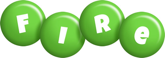 Fire candy-green logo