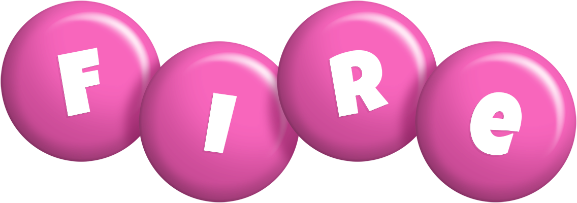 Fire candy-pink logo