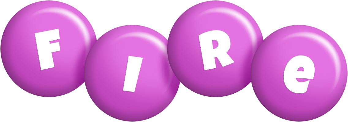Fire candy-purple logo
