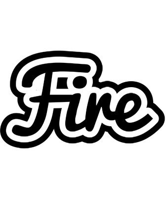Fire chess logo