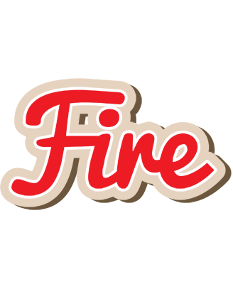 Fire chocolate logo