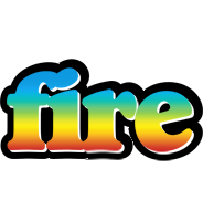 Fire color logo